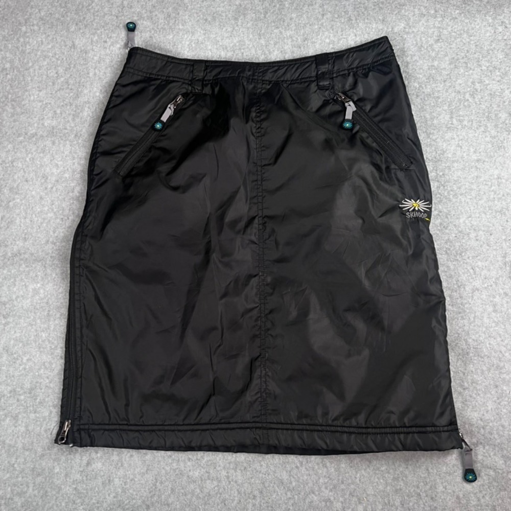 Skhoop Original Skirt Black Insulated Puffer Snow Sweden Woman's LARGE